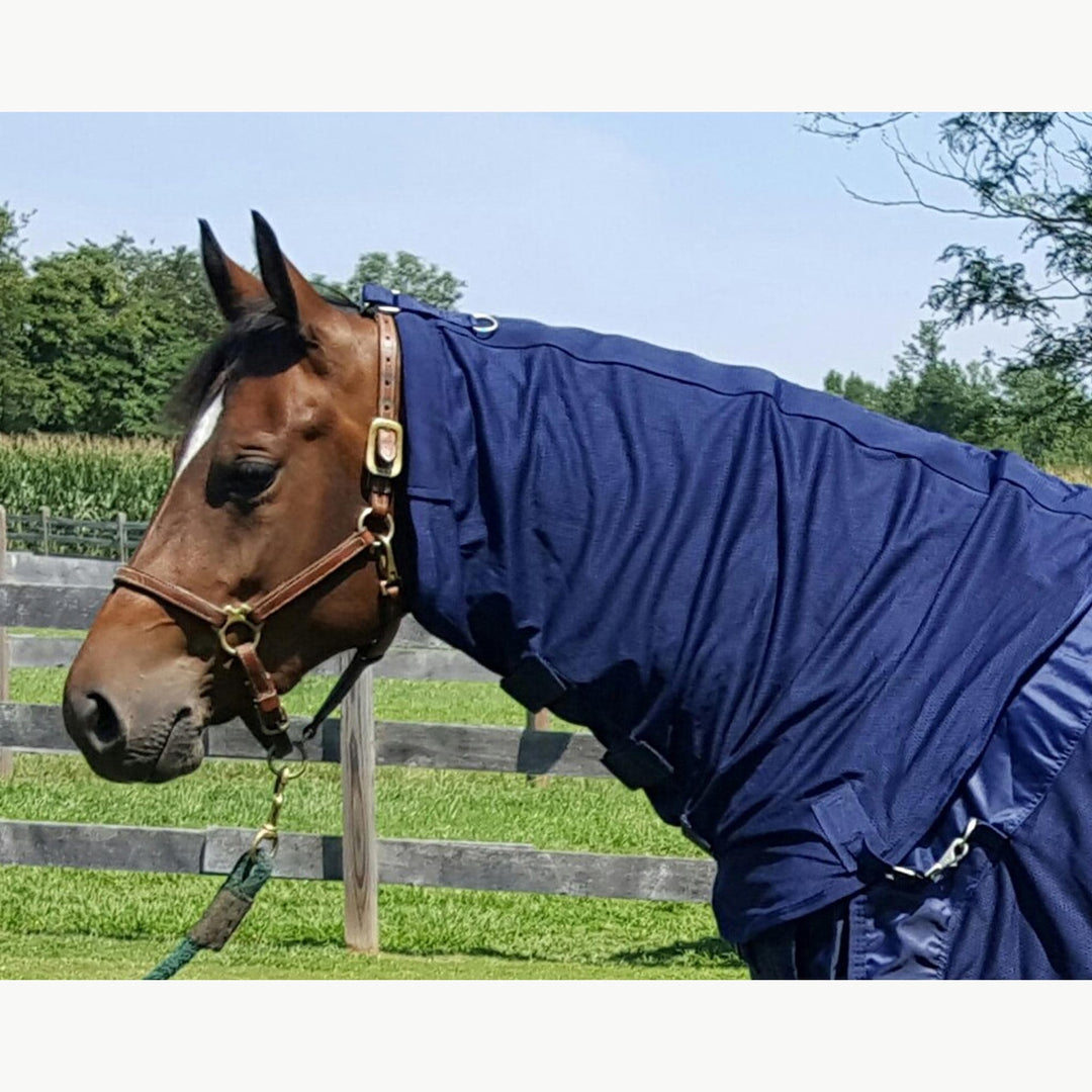 Back on Track Back on Track Therapeutic Mesh Neck Cover 60-inch / Navy 7340041118238