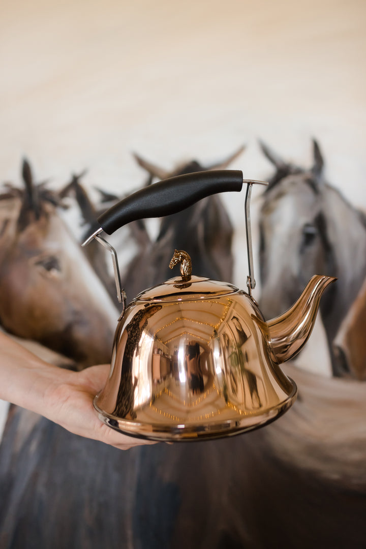 Equestrian Tea Kettle