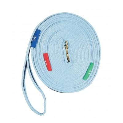 WeatherBeeta Kincade Two Tone Lunge Line with Circle Markers 36 Feet / Blue/Navy 9329028157062
