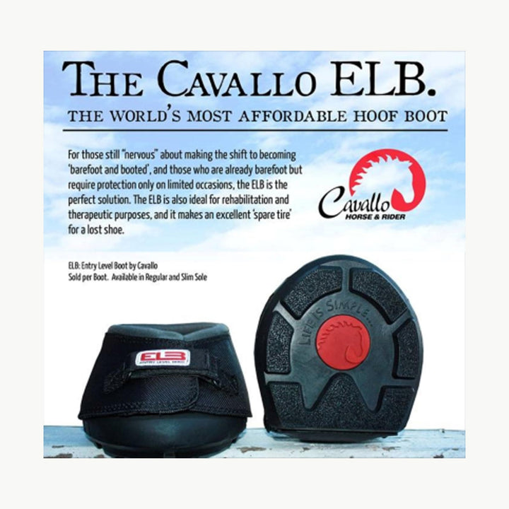 Cavallo, Inc. Cavallo Entry Level Slim Sole Hoof Boot (ELB)