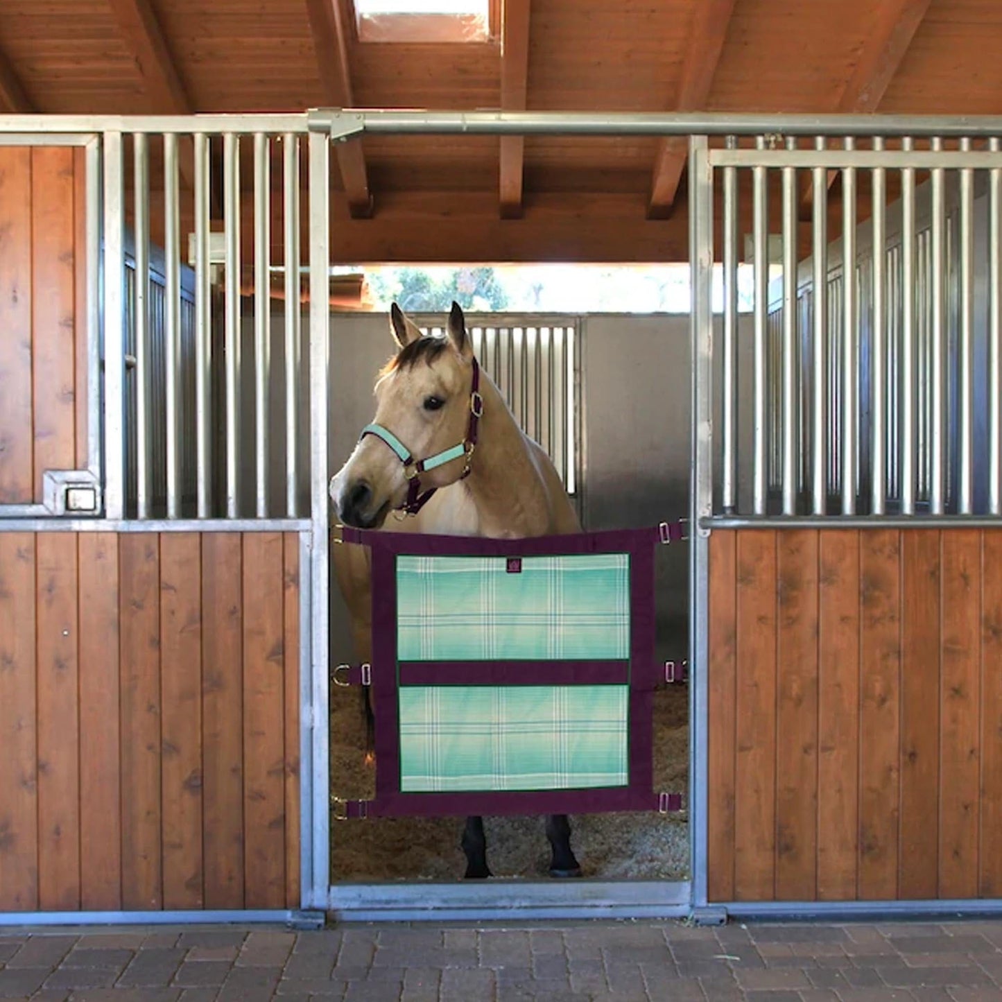 Kensington Stall Door Guard with Hardware